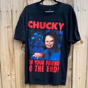 Alstyle Black Chucky Short Sleeve Tee